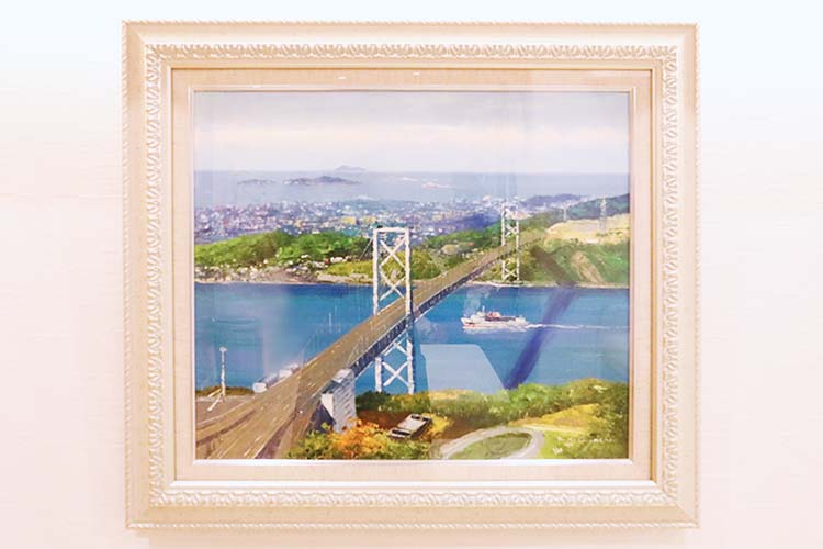 待合室の絵画